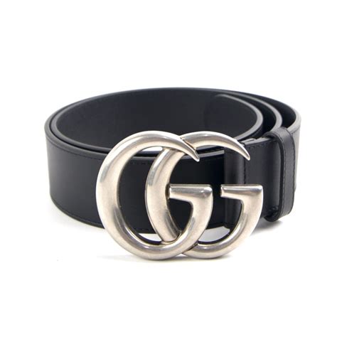 black gucci belt with silver gg|black gucci belt gold buckle.